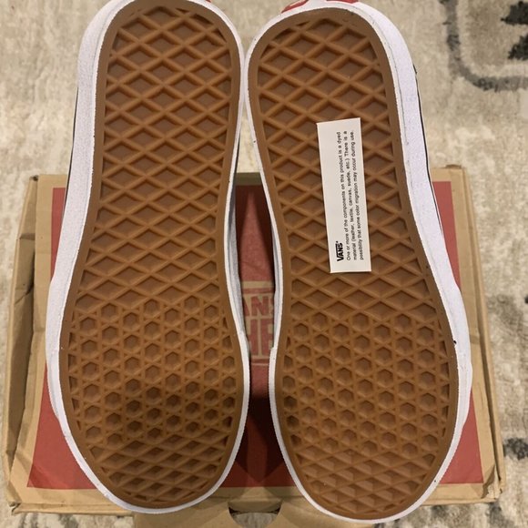 Vans Sk8- HI (Vans Patch) Checkerboard Sneakers - Picture 6 of 7